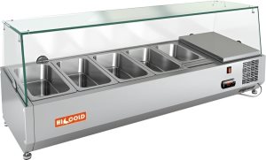  Витрина холодильная для ингредиентов HICOLD VRX 1200 1/3
