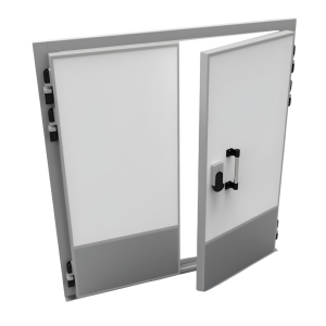 Дверь холодильная распашная двустворчатая НТ-РДД-1600*2000/120 - Изображение 4