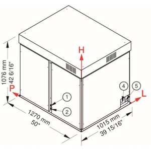 Льдогенератор Brema M5000 Split (чешуя) - Изображение 3
