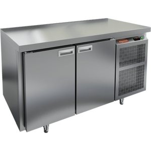 Стол холодильный среднетемпературный HiCold GN 11/TN О увеличенная столешница