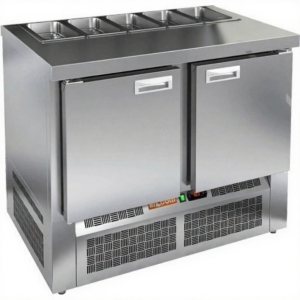 Стол холодильный для салатов HiCold SLE2-11GN (1/6) O без крышки