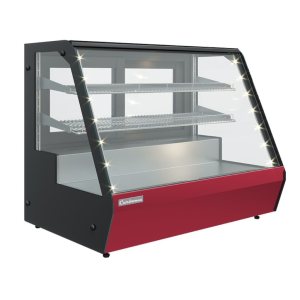 Витрина нейтральная (неохлаждаемая) настольная Carboma A59 N 0,7-1 (фронт стандартный цвет)