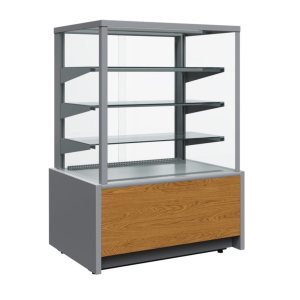 Витрина кондитерская Carboma KC70 N 1,3-1 Light Паттерн (0107 Ольха) нейтральная